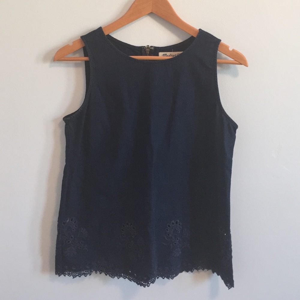 Madewell Denimn top